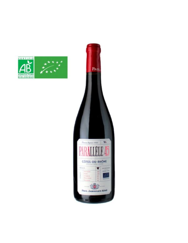 CÔTES-DU-RHÔNE BLANC - PARALLELE 45 - MAISON PAUL JABOULET AINÉ - BIO - 2023